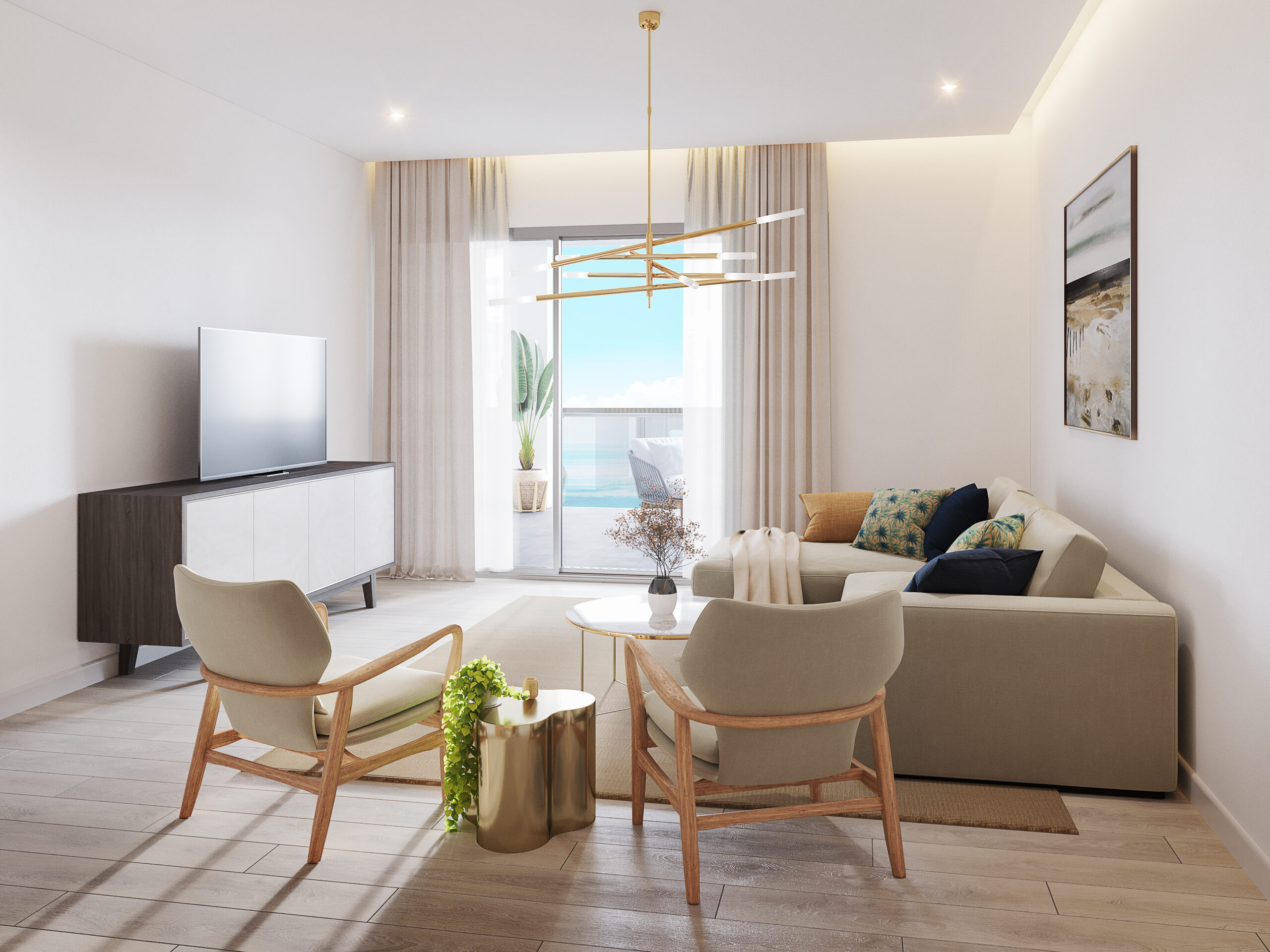 New 2 Bedroom Luxury Condo located on Bavaro Beach