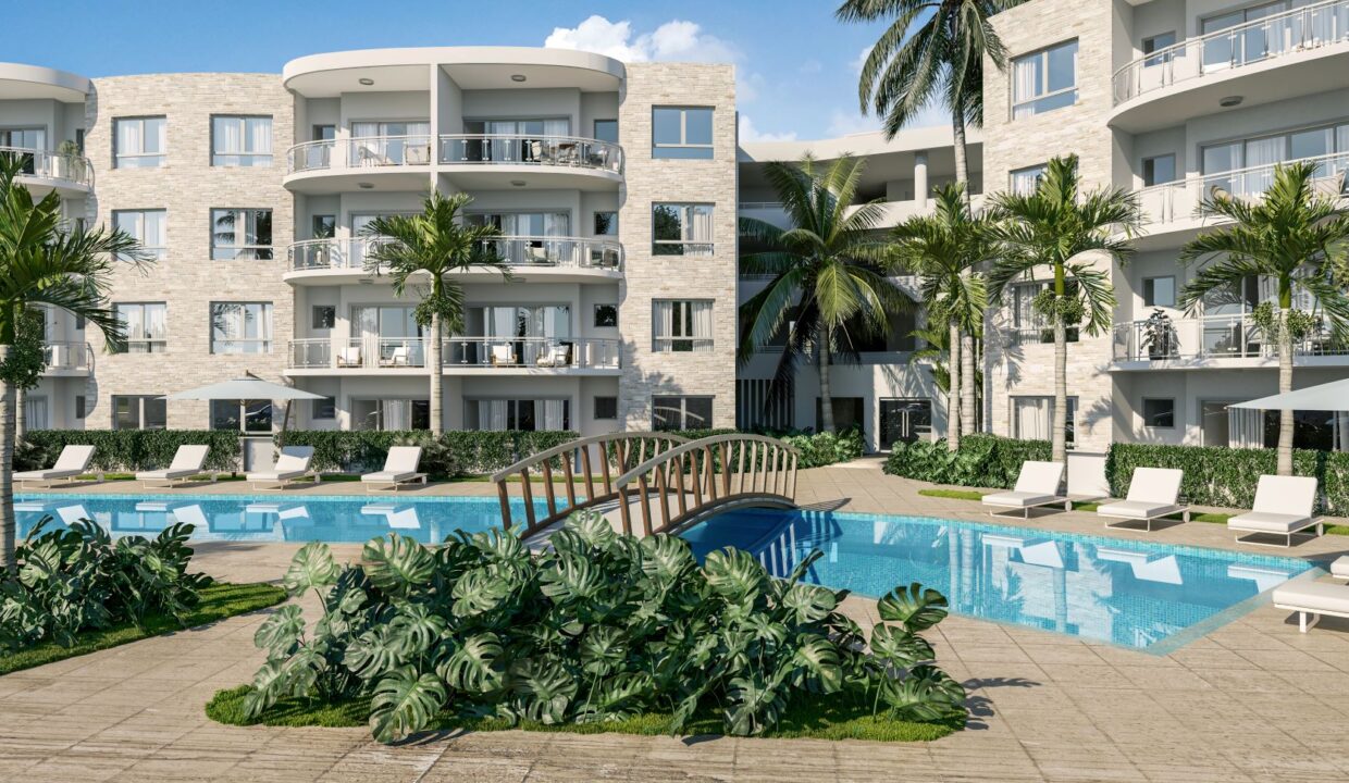 Two bedroom condo investment Punta Cana